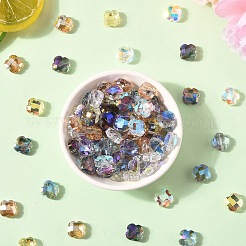 30 шт. Гальванические стеклянные бусины EGLA-YW0006-16A