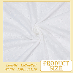 2 ярд хлопчатобумажной ткани для вышивки&nbsp;DIY-ME0001-81