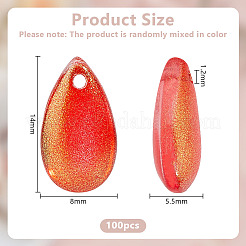 100 шт. подвески лэмпворк&nbsp;FIND-OC0003-91C