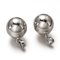 Messingg locke Anhänger & Charms&nbsp;X-KK-I682-01A