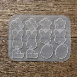 Силиконовые Молды для изготовления пасхальных подвесок своими руками&nbsp;SIMO-G011-03B