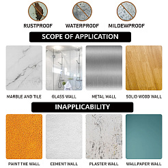 Настенные крючки-вешалки из черного дерева и железа DIY-WH0601-007