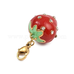 Подвесные украшения из эмали из нержавеющей стали 304&nbsp;LS-STAS-B096-03G