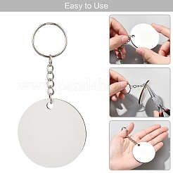 Сублимационные заготовки брелки&nbsp;AJEW-CJC0015-003