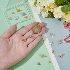 16шт 8 стиля латунные подвески&nbsp;KK-BC0015-18