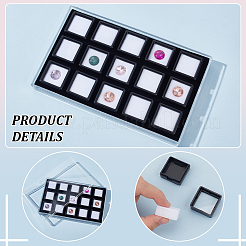 Набор пластиковых коробок для хранения бриллиантов CON-WH0092-69