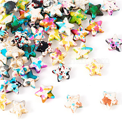 60 шт. 10-цветные синтетические бирюзовые бусины&nbsp;TURQ-TA0001-06