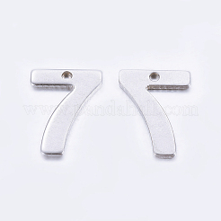 Pendentifs en acier inoxydable 201 résistant au ternissement&nbsp;STAS-F128-01P-7