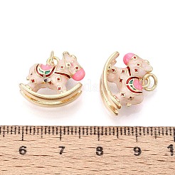 Латунь эмаль подвески KK-T072-24B-G