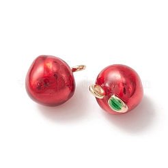 2шт латунные эмалированные подвески&nbsp;KK-YW0001-90