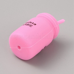 Соломенная чашка с надписью&nbsp;LS-SIL-WH0018-23A