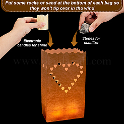 30 шт. 6 стильных светящихся сумок ABAG-GA0001-31