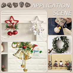 Рождественские железные подвески IFIN-WH0086-11