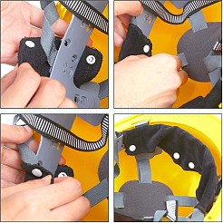 Многоразовая повязка на каску из полиэстера&nbsp;FIND-GF0001-02