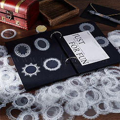 6 сумка 2 стиля водонепроницаемые кружевные декоративные наклейки для животных STIC-SC0001-02A