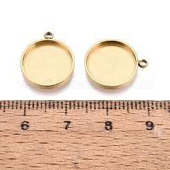 Cabochon-Anhängerkomponente aus Edelstahl 304&nbsp;STAS-Q113-26A-G