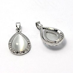 Подвески кошачий глаз G-G379-M