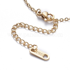 Подвески из нержавеющей стали 304&nbsp;NJEW-L146-44G