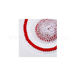 Кружевная цветочная отделка из полиэстера OCOR-GA0001-92