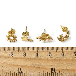 Комплекты сережек из нержавеющей стали 304&nbsp;EJEW-S248-07G