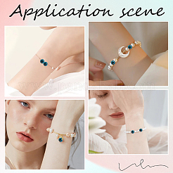 120шт натуральные бусины тигровый глаз&nbsp;G-PA0001-13A