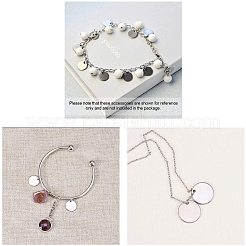 Подвески-бирки из штампованной нержавеющей стали 304&nbsp;STAS-PH0004-12P