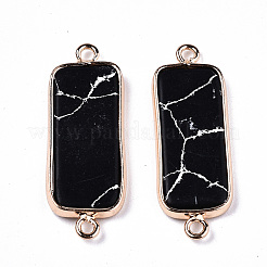 Соединители звеньев синтетической бирюзы&nbsp;G-N326-33H