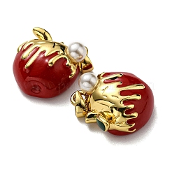 Подвески из латуни с эмалью в стойку KK-D026-35G