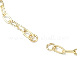 Armbandherstellung mit 3 mm Messing-Büroklammerkette&nbsp;AJEW-JB01602