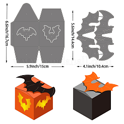 Трафареты для резки коробок на Хэллоуин из углеродистой стали DIY-WH0309-1235