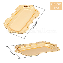 Vassoio portaoggetti in ferro&nbsp;IFIN-WH0052-40G