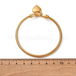 Pulseras con dijes de acero inoxidable 304&nbsp;BJEW-K280-03G