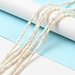 Бусины из натурального магнезита G-D474-02B