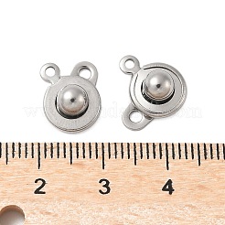 Застежки-кнопки из нержавеющей стали 201 STAS-K212-02P