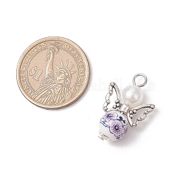 Подвески из фарфора и керамики с изображением ангела PALLOY-JF03359-01