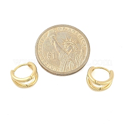 Серьги-кольца Huggie Hoop из нержавеющей стали 304 для женщин EJEW-C096-42G-01