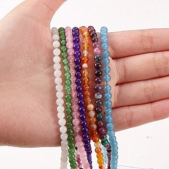 7 нить 7 стиля натуральный малайзийский нефрит и белый нефрит и бусы из сердолика нити G-SZ0001-48