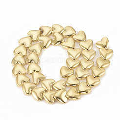 Гальванизировать немагнитных синтетический гематит бисер пряди&nbsp;X-G-T061-87G