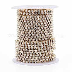 Chaînes en strass en acier inoxydable 304&nbsp;STAS-T055-12G-A