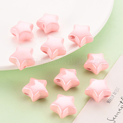 Непрозрачные акриловые бусины&nbsp;X-MACR-S372-02B-82