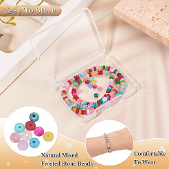 1 нить бусин из натурального смешанного камня&nbsp;G-TA0002-81B