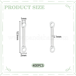 400 шт. 201 соединительные звенья из нержавеющей стали STAS-UN0057-64