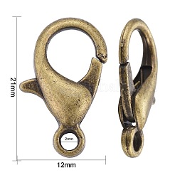 Aleación de zinc corchetes de garra de langosta&nbsp;E107-AB