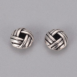 Тибетские серебрянные бусины прокладки&nbsp;LS-AA160-NF