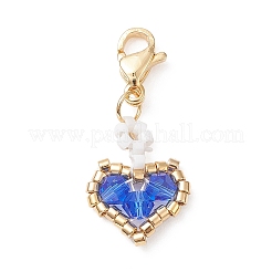 Ткацкий станок ручной работы с узором из бисера HJEW-MZ00015