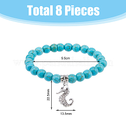 8шт. 8 стиля BJEW-FI0001-83