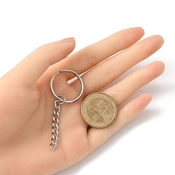 Разъемные брелоки из нержавеющей стали 304 KEYC-JKC01372-02