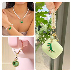 24шт 12 стиля подвески из сплава с эмалью ENAM-TA0009-07