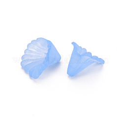 Матовые акриловые колпачки из бисера MACR-S371-10A