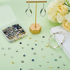 360 шт. 12 вида непрозрачных стеклянных бусин SEED-CN0001-31